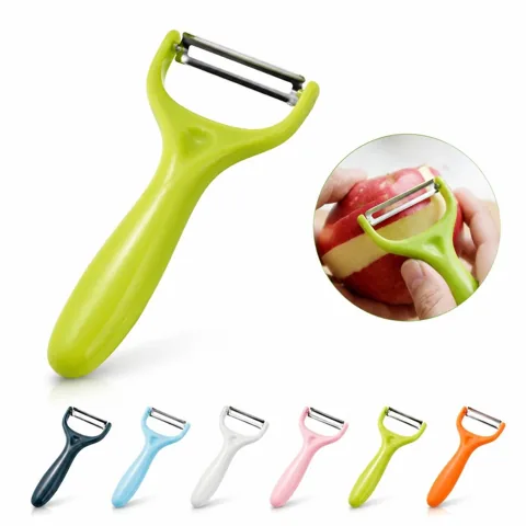 Stainless Steel Peeler with Ergonomic Handle and More 2