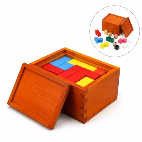 Handcrafted Wooden Pandora's Box Storage with Secure Latch 2