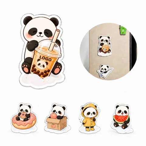 Custom Acrylic Fridge Magnets with Personalized Logo