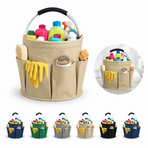 Multipurpose Folding Storage Basket with Handles for Home 2