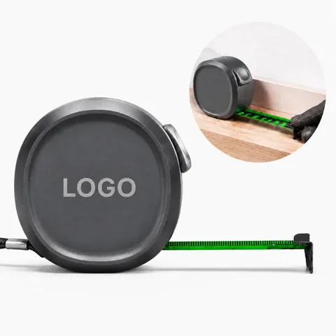 Fluorescent Tape Measure 3m, Retractable Locking
