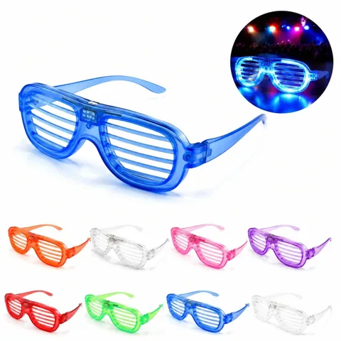 LED Flashing Glow Glasses with Multicolor Lights for Parties 2