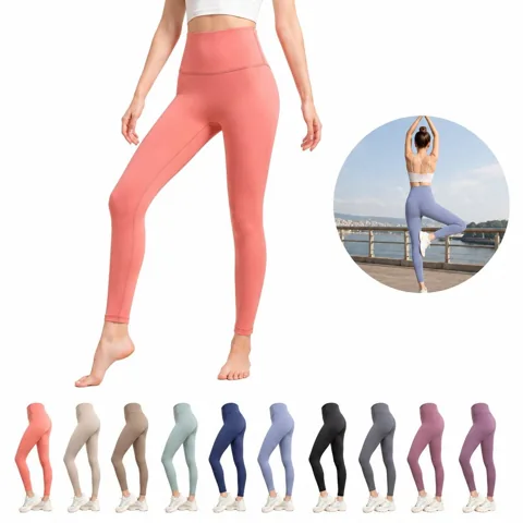 Seamless High-Waisted Yoga Leggings for Women 2