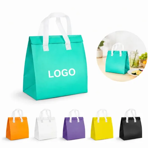 Foldable Insulated Cooler Bag with Thermal Lining for Everyday Use