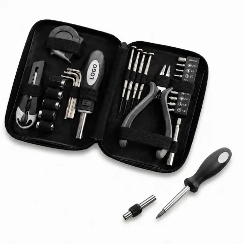 Portable Metal Tin Tool Kit, Essential Hardware Set for Everyday Use