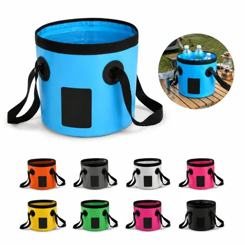 Leakproof PVC Folding Bucket Portable Collapsible Water 2