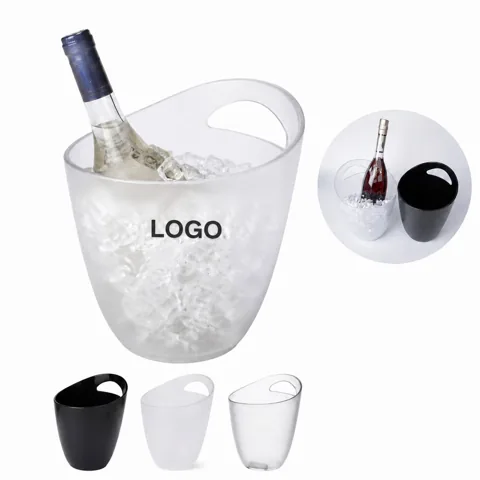 3.2L Single-Handle Insulated Ice Bucket for Champagne &