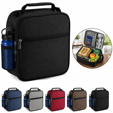 Oxford Insulated Lunch Bag with Thermal Lining for Work and More 2