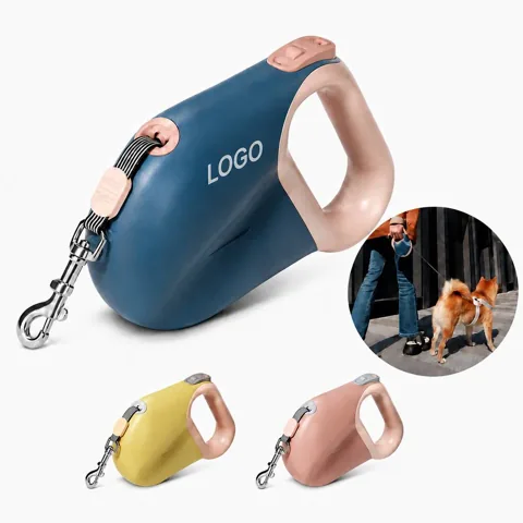 Adjustable Reflective Nylon Dog Leash for Small Medium Dogs