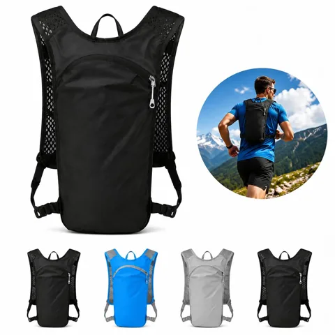 Reflective Running Hydration Vest Backpack with Adjustable 2
