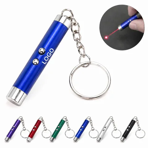 LED Cat Laser Toy with Built-in Light for Interactive Play