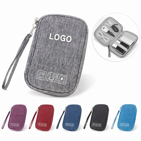 Waterproof Digital Organizer Bag with Multiple Compartments