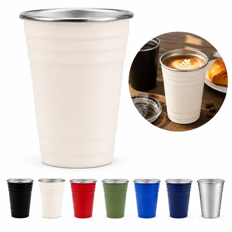 18 oz 304 Stainless Steel Auto-Seal Insulated Mug 2