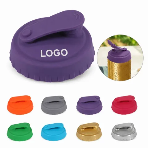 Airtight Silicone Can Lid for Soda Beer - Reusable