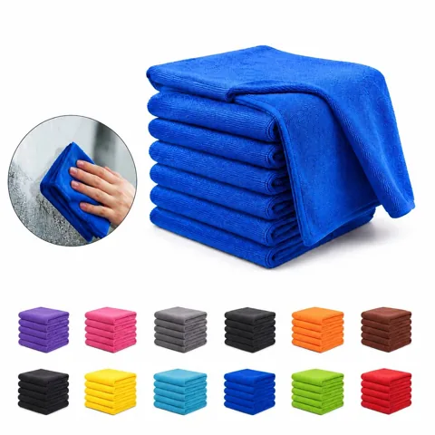 Dual-Sided Microfiber Cleaning Wipes, Streak-Free for Everyday Use 2