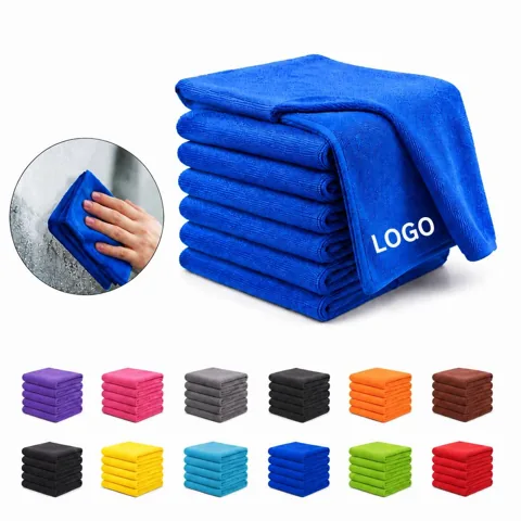 Dual-Sided Microfiber Cleaning Wipes, Streak-Free for Everyday Use