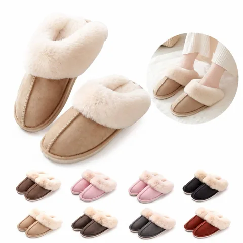 Women's Memory Foam Slippers with Non-Slip Sole 2