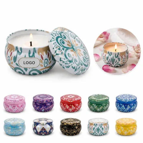 Natural Soy Aromatherapy Candle, 3-Wick for Stress Relief