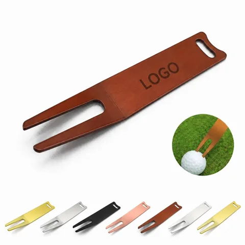 Durable Metal Golf Divot Repair Tool for Greens