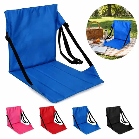 Roll-Up Stadium Seat Cushion with Mesh Pocket 2