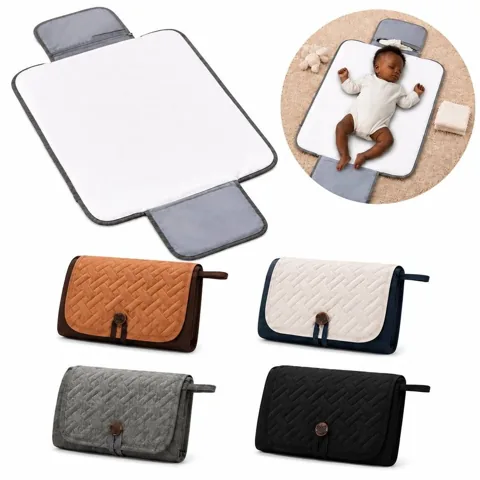 Waterproof Baby Diaper Changing Mat with Soft Padding 2