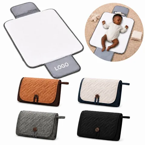 Waterproof Baby Diaper Changing Mat with Soft Padding