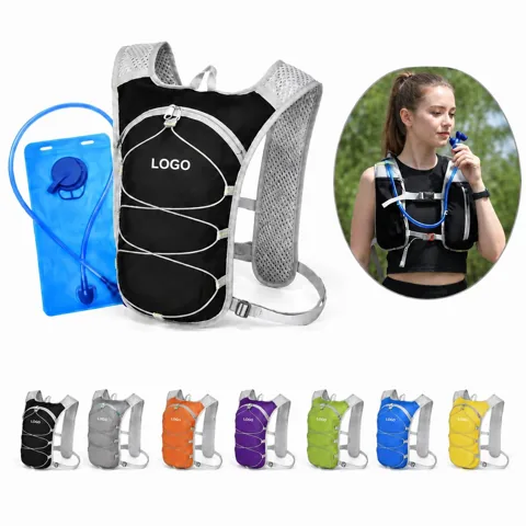 Waterproof Cycling Vest with 2L Hydration Bladder