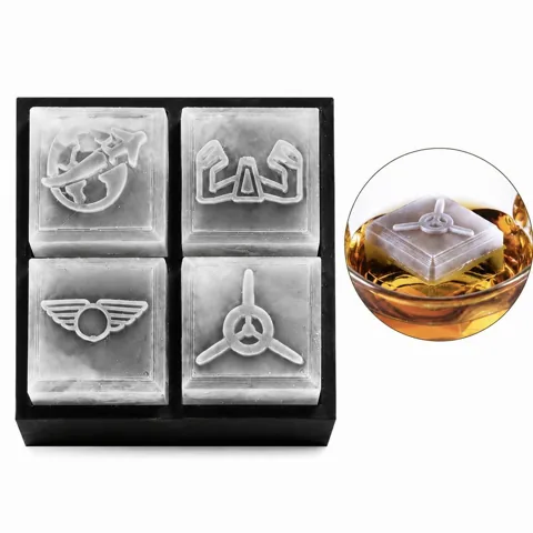 Custom Logo Silicone Ice Tray with Easy Release 2