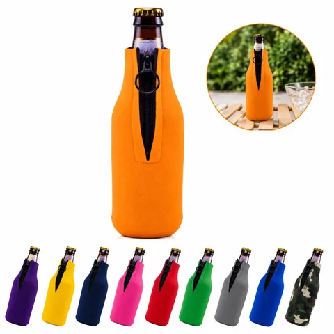 Neoprene Insulated Bottle Suit with Handle for Travel 2