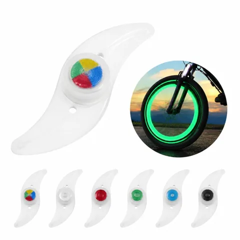 Waterproof LED Bicycle Spoke Lights with Multiple Modes for Everyday Use 2