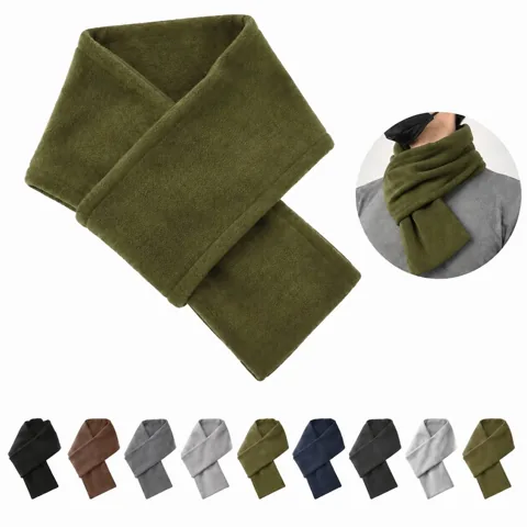Soft Anti-Static Polar Fleece Scarf for Warm Winter Wear 2