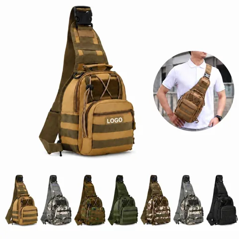 Compact 7L Tactical Backpack with MOLLE Webbing for Outdoor
