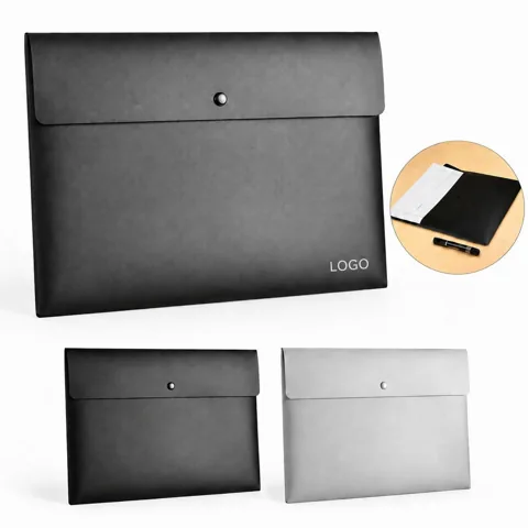 Frosted PP A4 Document Folder with Pockets
