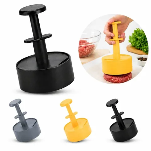 ABS Round Hamburger Press with Non-Stick Surface 2