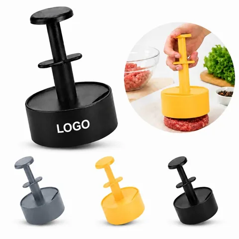 ABS Round Hamburger Press with Non-Stick Surface