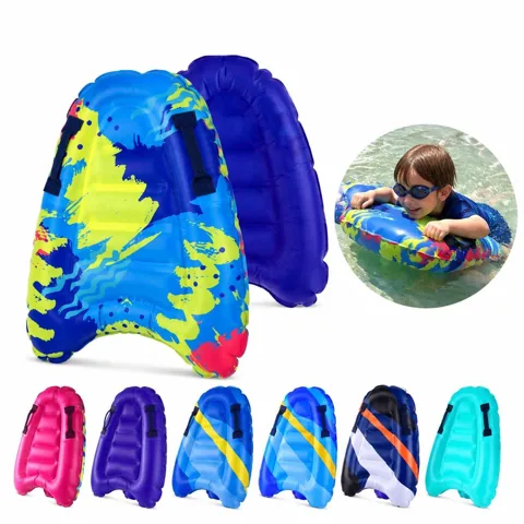 Compact Inflatable Surfboard Set with Handles for All Ages 2