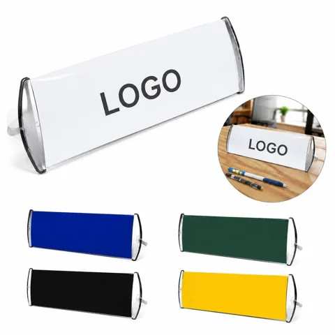 Retractable Auto-Retract PET Banner Stand Portable Display