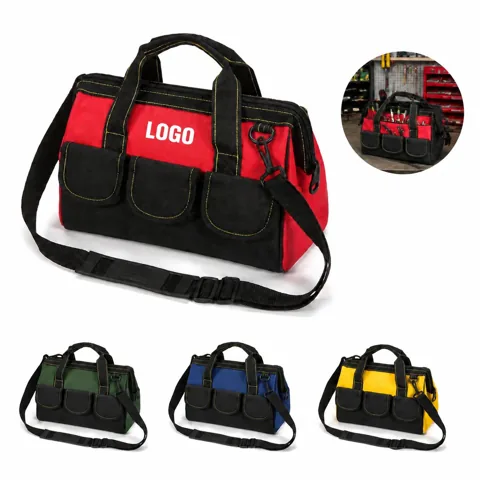 Waterproof Heavy Duty Tool Bag with Padded Shoulder Strap
