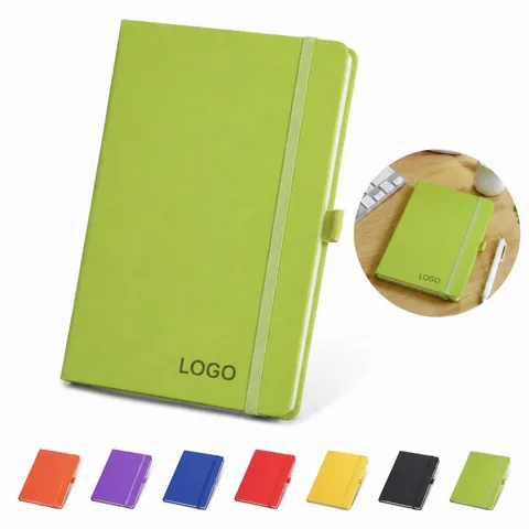 A5 Lined Hardcover Notebook for Journaling and Note-Taking