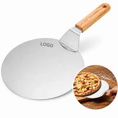 Stainless Steel Pizza Peel Spatula 10 Inch for Lifting