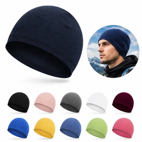 Windproof Fleece Beanie for Cold Weather Cycling 2