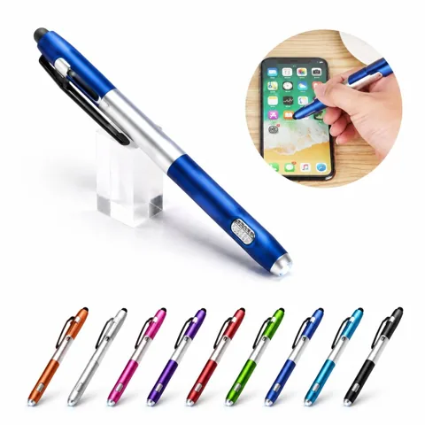 2-in-1 LED Stylus Pen with Adjustable Phone Holder Stand 2