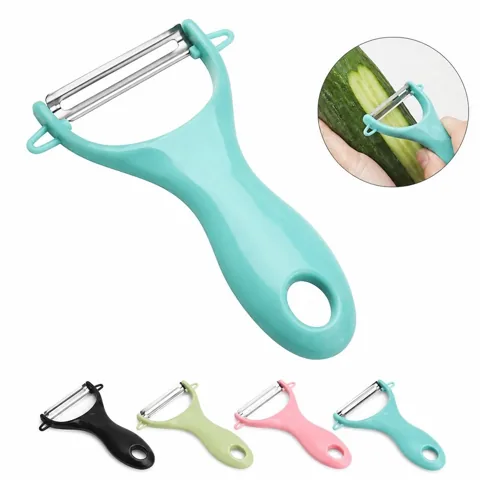 Stainless Steel Y-Shaped Peeler with Ergonomic Handle 2