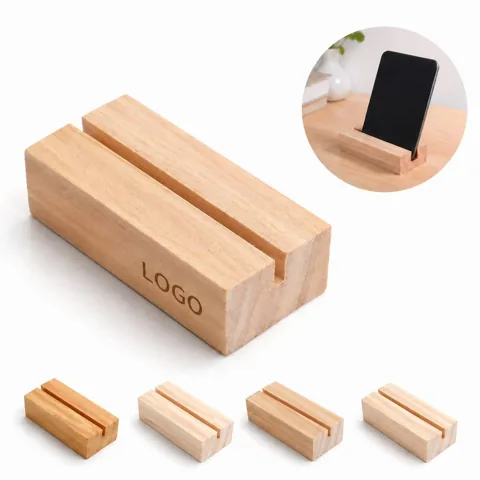 Natural Pine Place Card Holder for Weddings & Events