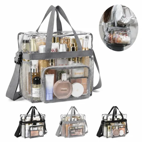 Stadium Approved Clear Tote Bag, Ultra-Thick PVC 2