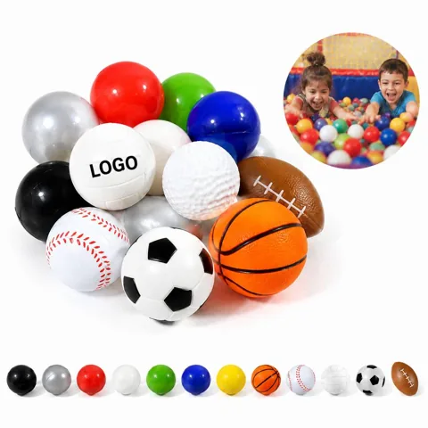 PU Foam Stress Ball Non-Slip Grip for Hand Therapy