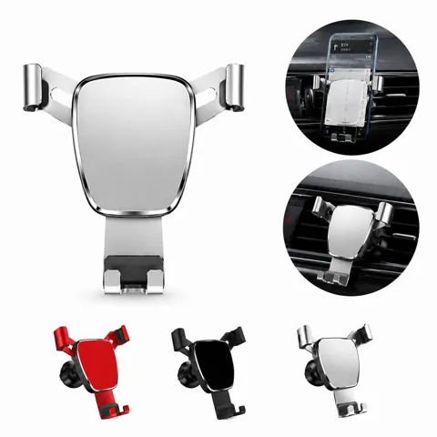 Gravity Car Phone Holder with 360° Rotating Suction Cup 2