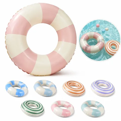Inflatable PVC Swim Ring for Pool & Beach, Eco-Friendly 2