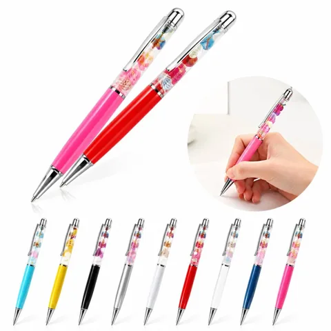 Floating Liquid Ballpoint Pen, Smooth Writing with Moving 2