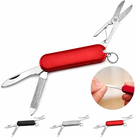 Stainless Steel 3-in-1 Folding Multi-Tool for Camping & 2